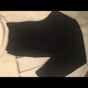 Basic black full length legging